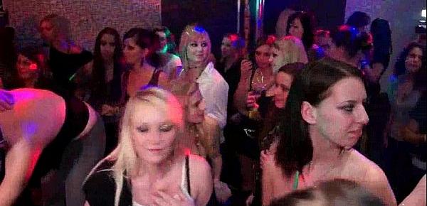  Mad dance party with crazy girls in nightclub